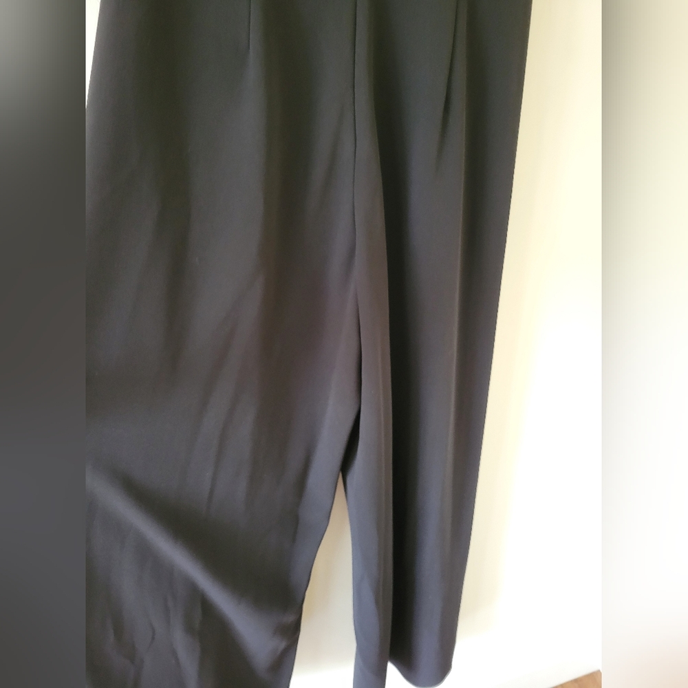 NWT Marina Black One Shoulder Jumpsuit - Picture 7 of 14